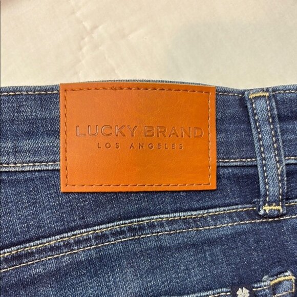 Lucky Brand Women's Low-rise Skinny Stella Jeans with Natural Distressed Look - Picture 6 of 15